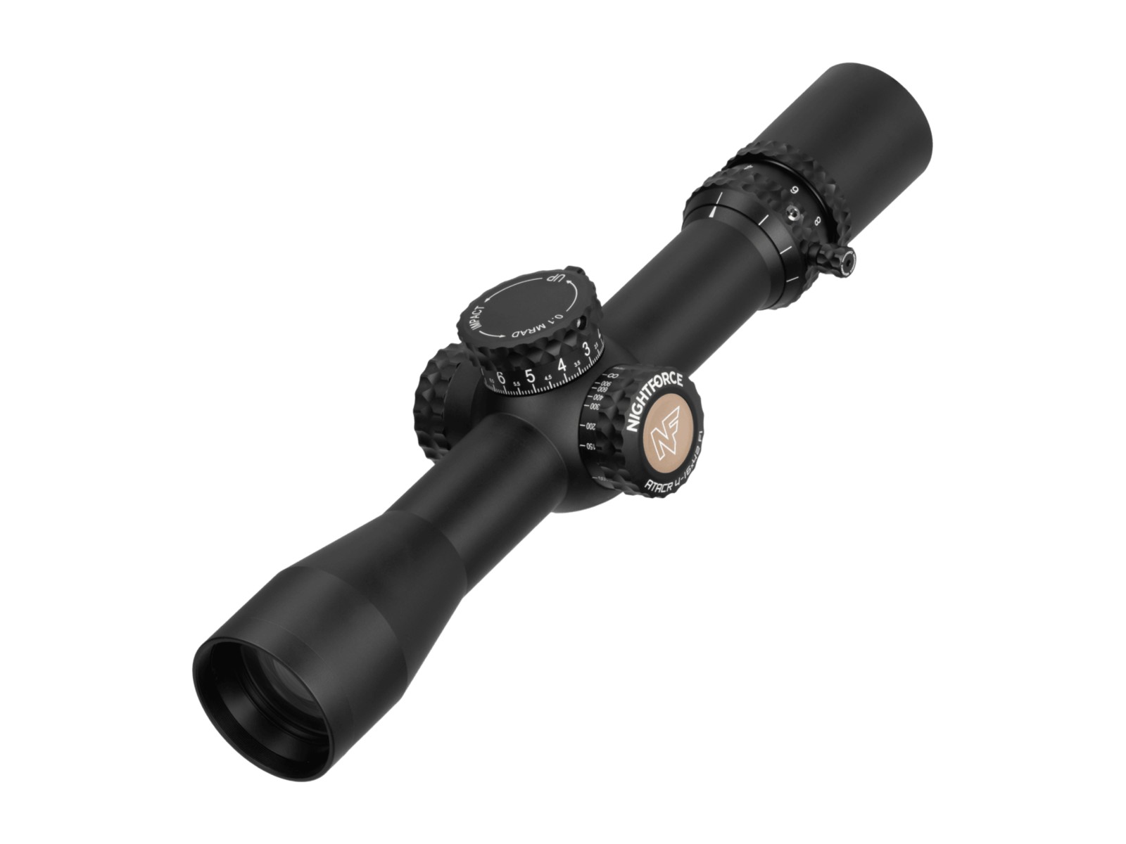 Mira telesc&oacute;pica - Nightforce - ATACR - 4-16X42mm F1 - ZeroHold&trade; - .1 Mil-Radian - DigIllum&trade; - PTL - Mil-C&trade;