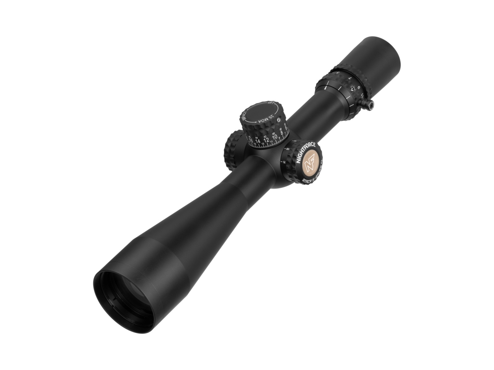 Riflescope - Nightforce - ATACR - 5-25X56mm F1 - ZeroStop&trade; - .1 Mil-Radian - DigIllum&trade; - PTL - Mil-C&trade;