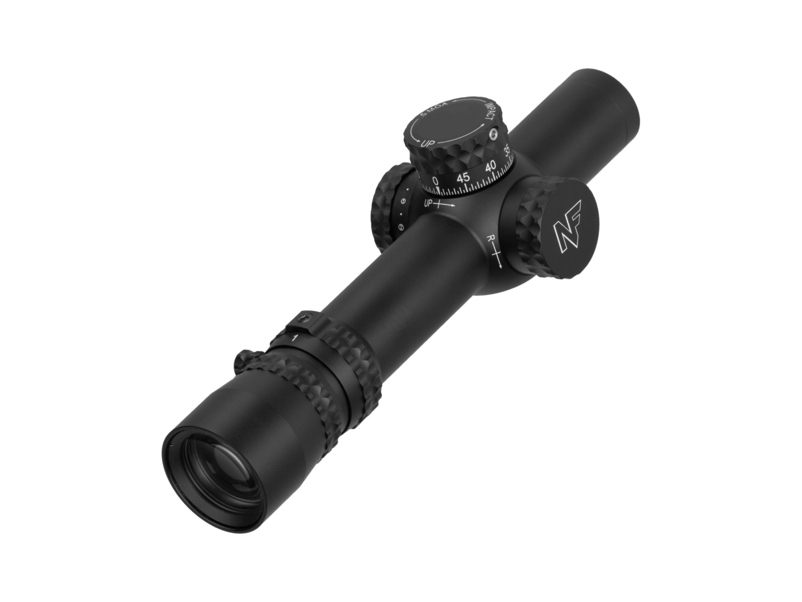 Riflescope - Nightforce - NX8 - 1-8X24mm F1 - ZeroStop&trade; - .2 Mil-Radian - PTL - FC-Mil