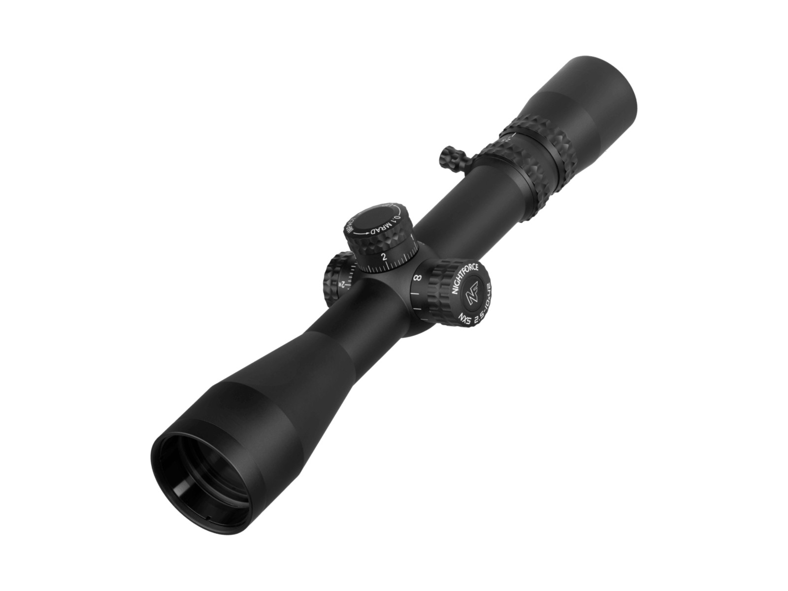 Riflescope - Nightforce - NXS - 2.5-10X42mm - ZeroStop&trade; - .1 Mil-Radian - DigIllum&trade; - PTL - Mil-R&trade;