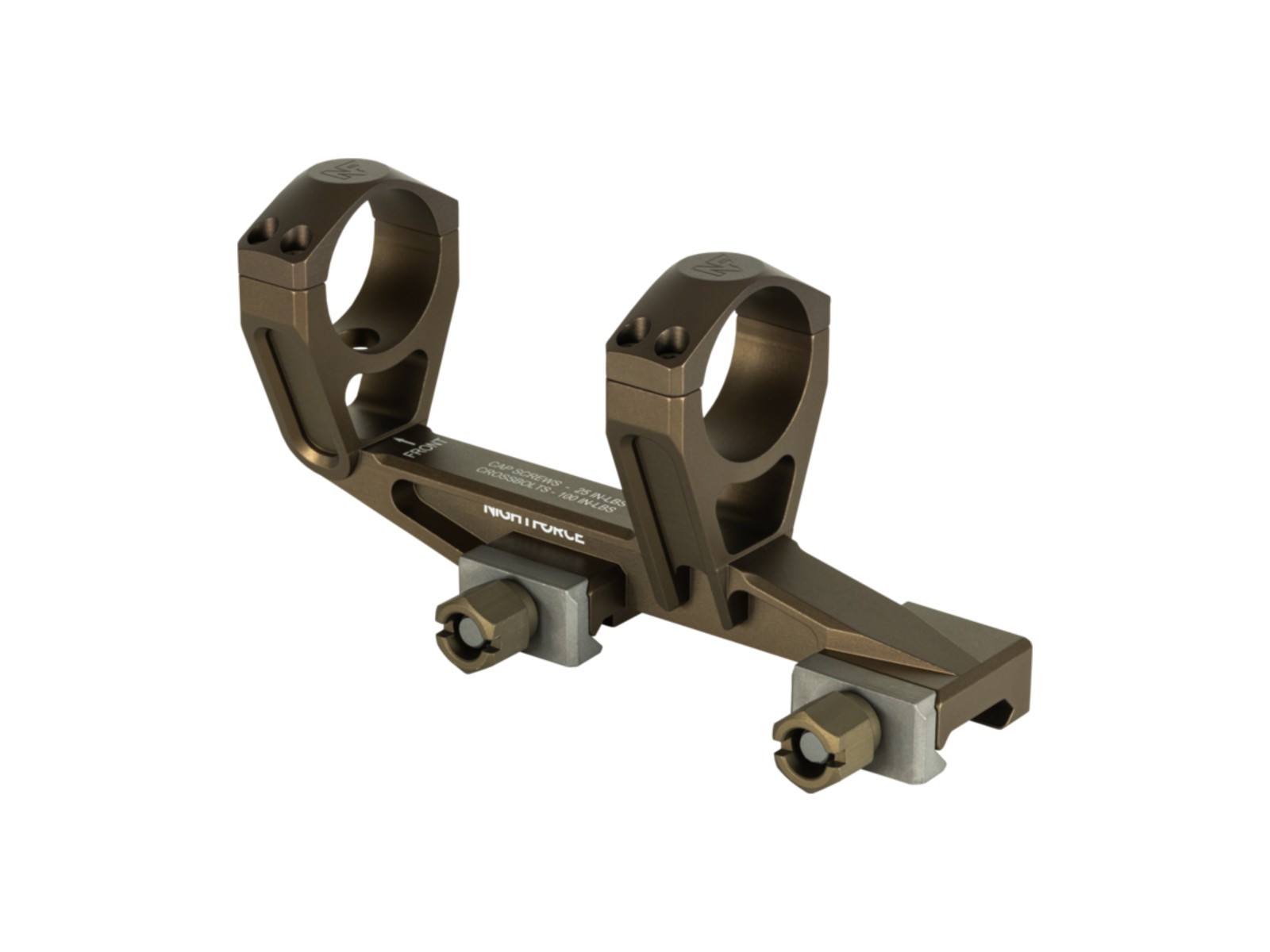 One-Piece Mount - Nightforce - UltraMount - 1.540" - 20 MOA - 30mm - Dark Earth