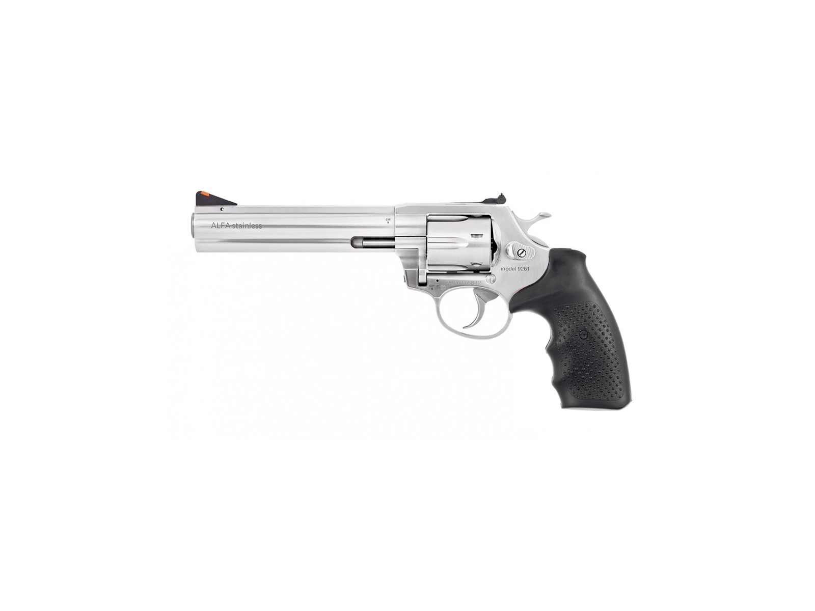 Revolver - Alfaproj - Model 9261 Chrome - 6\" - 9x19