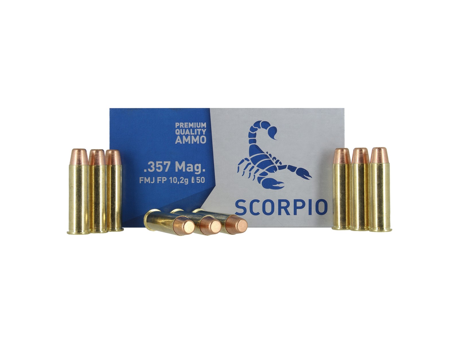 Municiones - STV - Scorpio .357Mag FMJ 158Gr (x50)