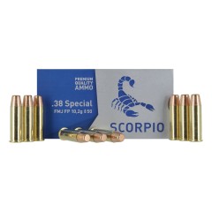 Municiones - STV - Scorpio .38 Special FMJ 158 Gr (x50)