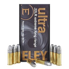 Cartuchos - ELEY - Ultra extreme long range - 22LR (x50)