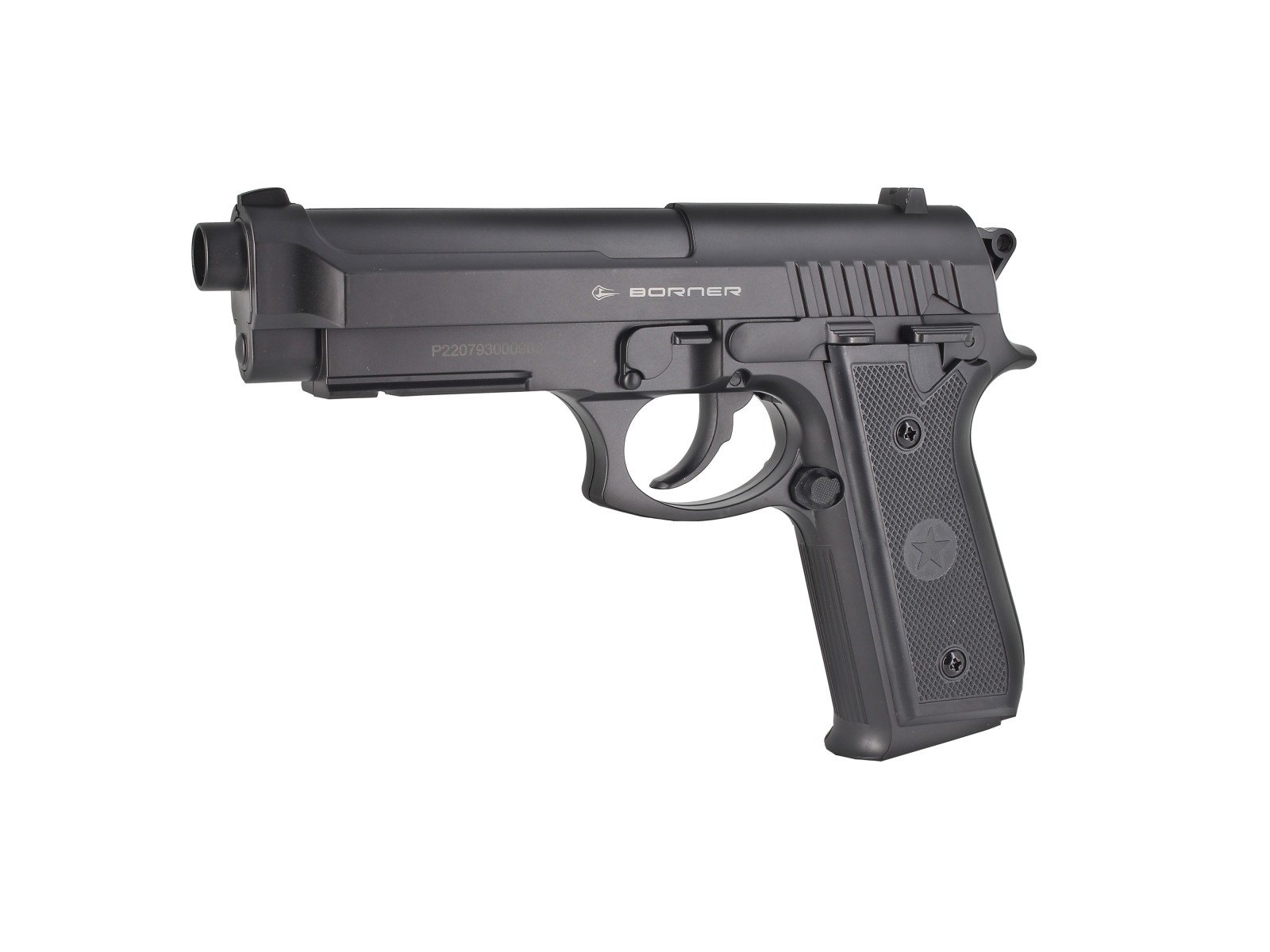 Pistol - Borner - 92 - 4,5 mm BB'S - 3 Joules