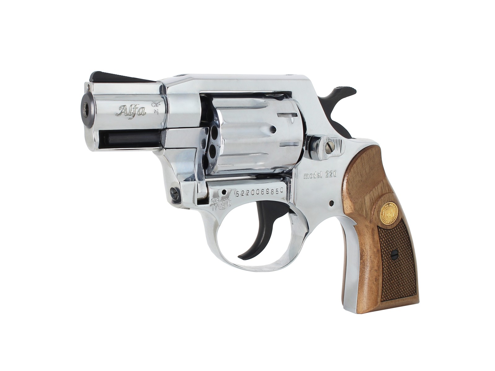 Revolver - Alfaproj - Model 220 Chrome - 2\" - .22LR