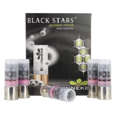 Cartridges - Brenneke - Black Stars BUCKSHOT - 6.2 mm - 28 pellets - 12/67,5 (x10)