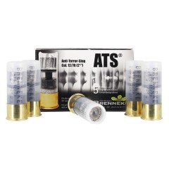 Cartuchos - Brenneke - Anti-Terror-Slug - 27,5 g - 12/70 (x5)