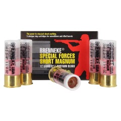 Cartuchos - Brenneke - Special force short magnum - 34 g - 12/70 (x5)