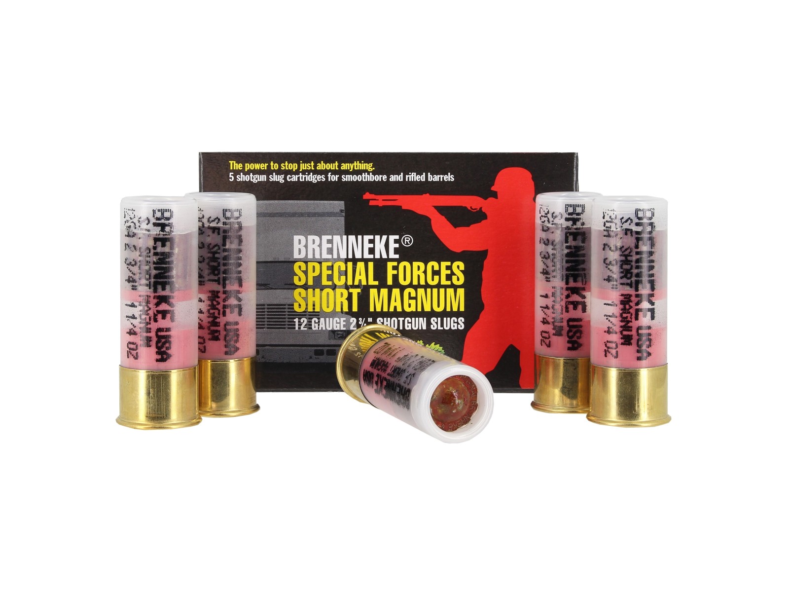 Cartridges - Brenneke - Special force short magnum - 34 g - 12/70 (x5)