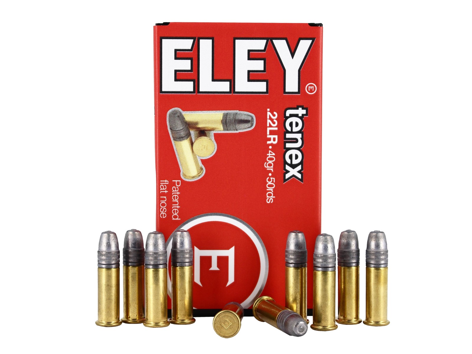 Cartuchos - ELEY - Tenex - 22LR (x50)
