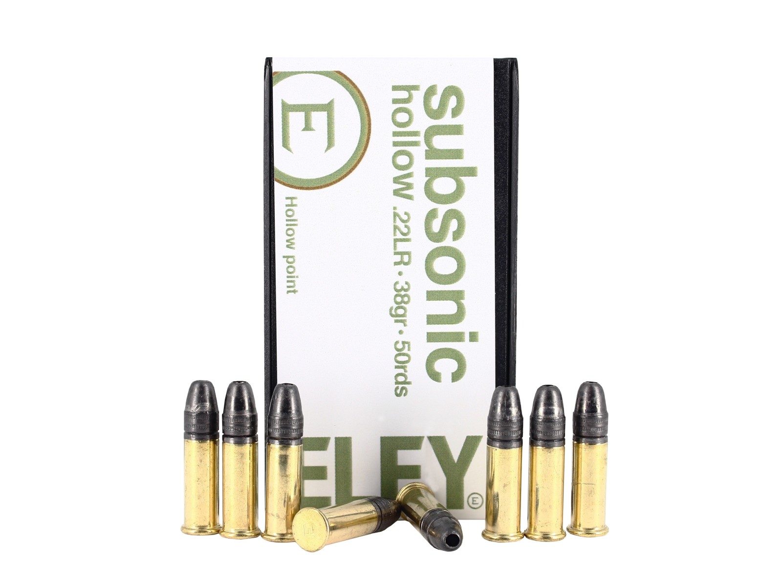 Cartuchos - ELEY - Subsonic hollow - 22LR (x50)