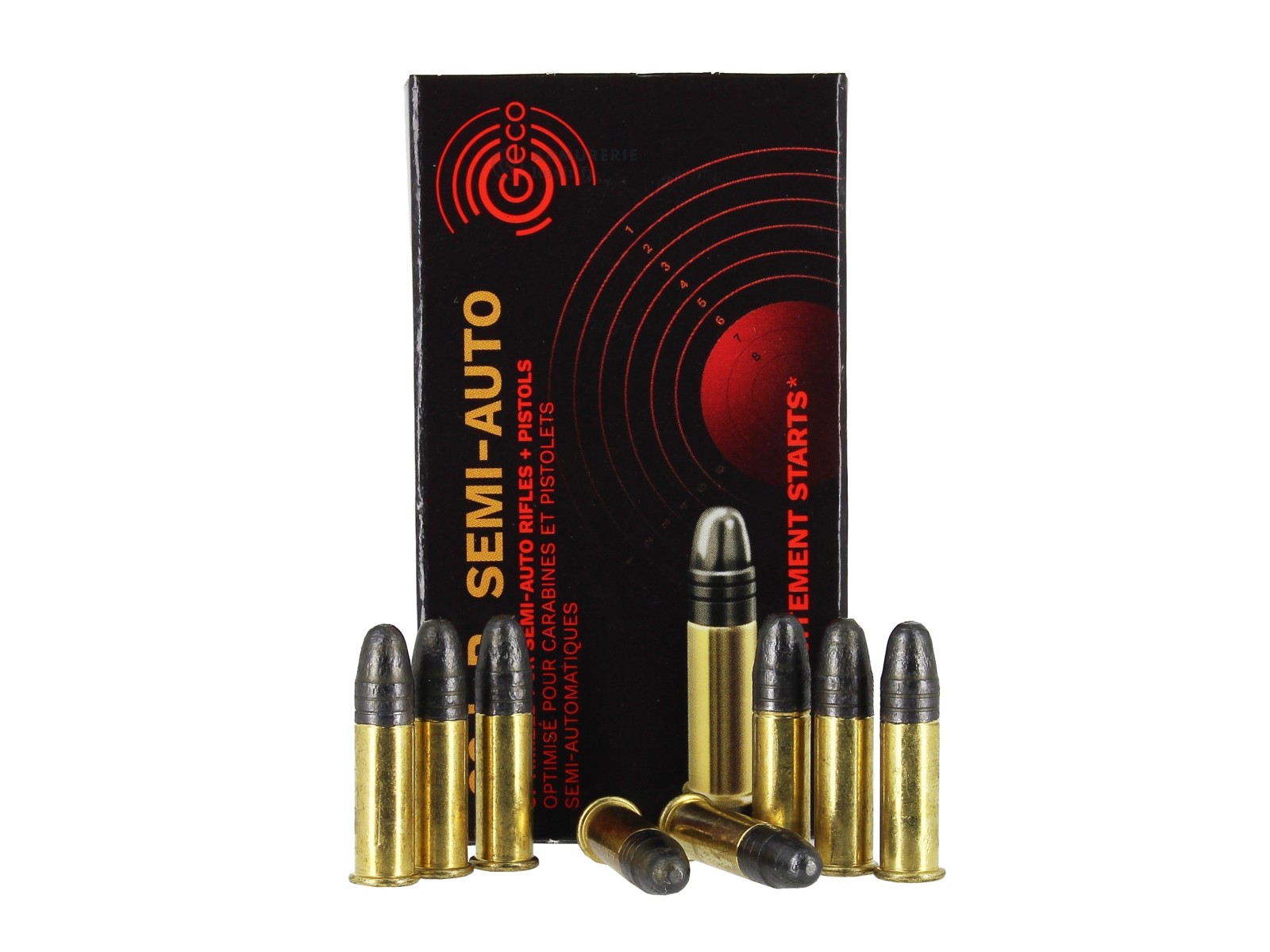 Municiones - Geco - Semi-auto - 40gr - 22LR (x50)