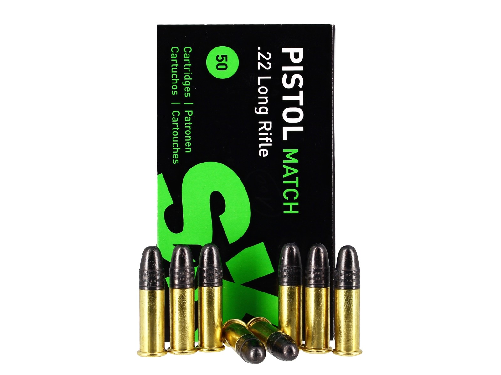 Cartridges - SK - Pistol match - 40gr - 22LR (x50)