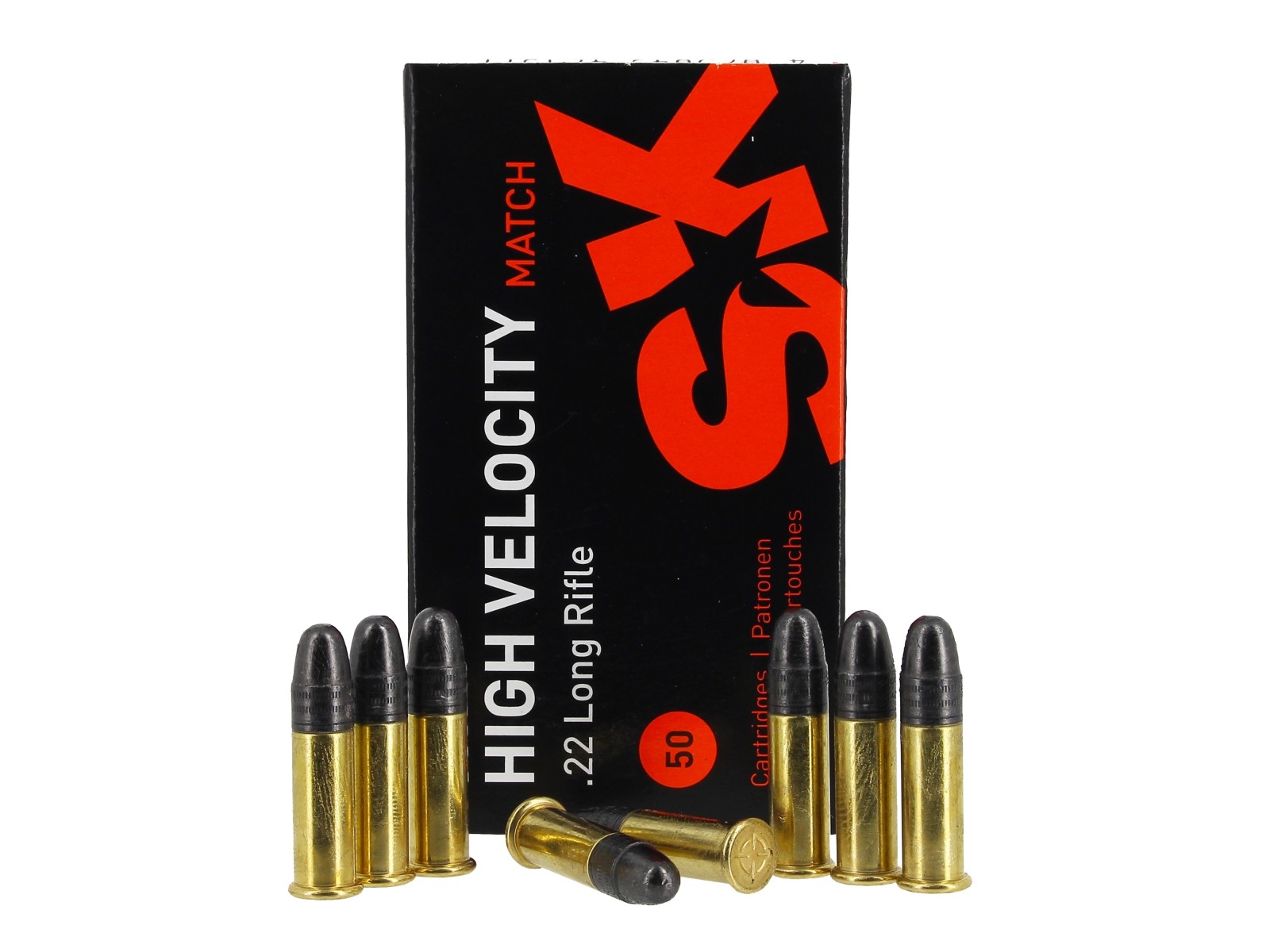 Cartridges - SK - High velocity match - 40gr - 22LR (x50)