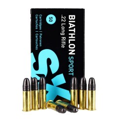 Cartuchos - SK - Biathlon sport - 40gr - 22LR (x50)