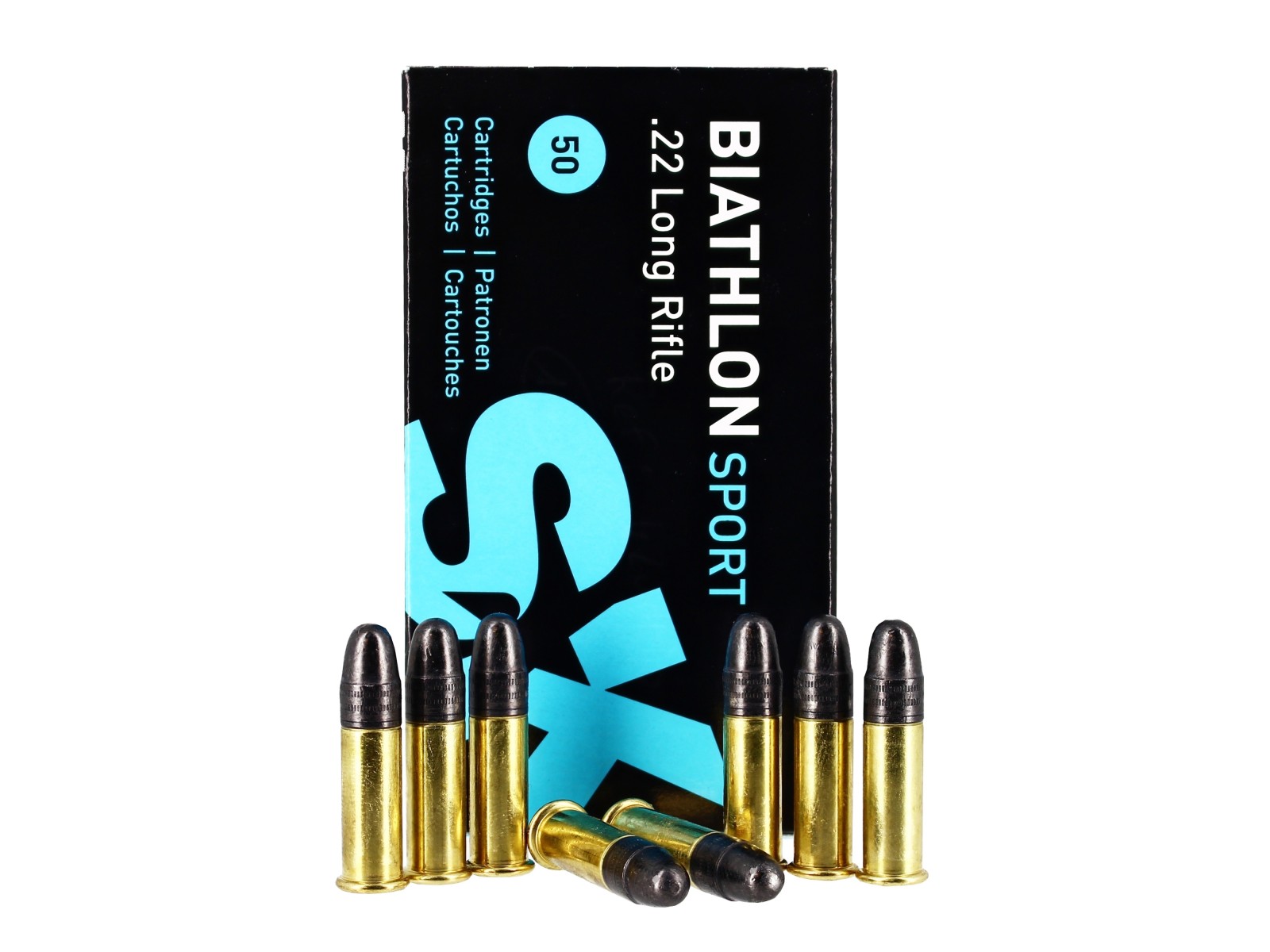 Cartuchos - SK - Biathlon sport - 40gr - 22LR (x50)