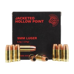 Ammunition - Geco - JHP - 124gr - 9x19 (x20)