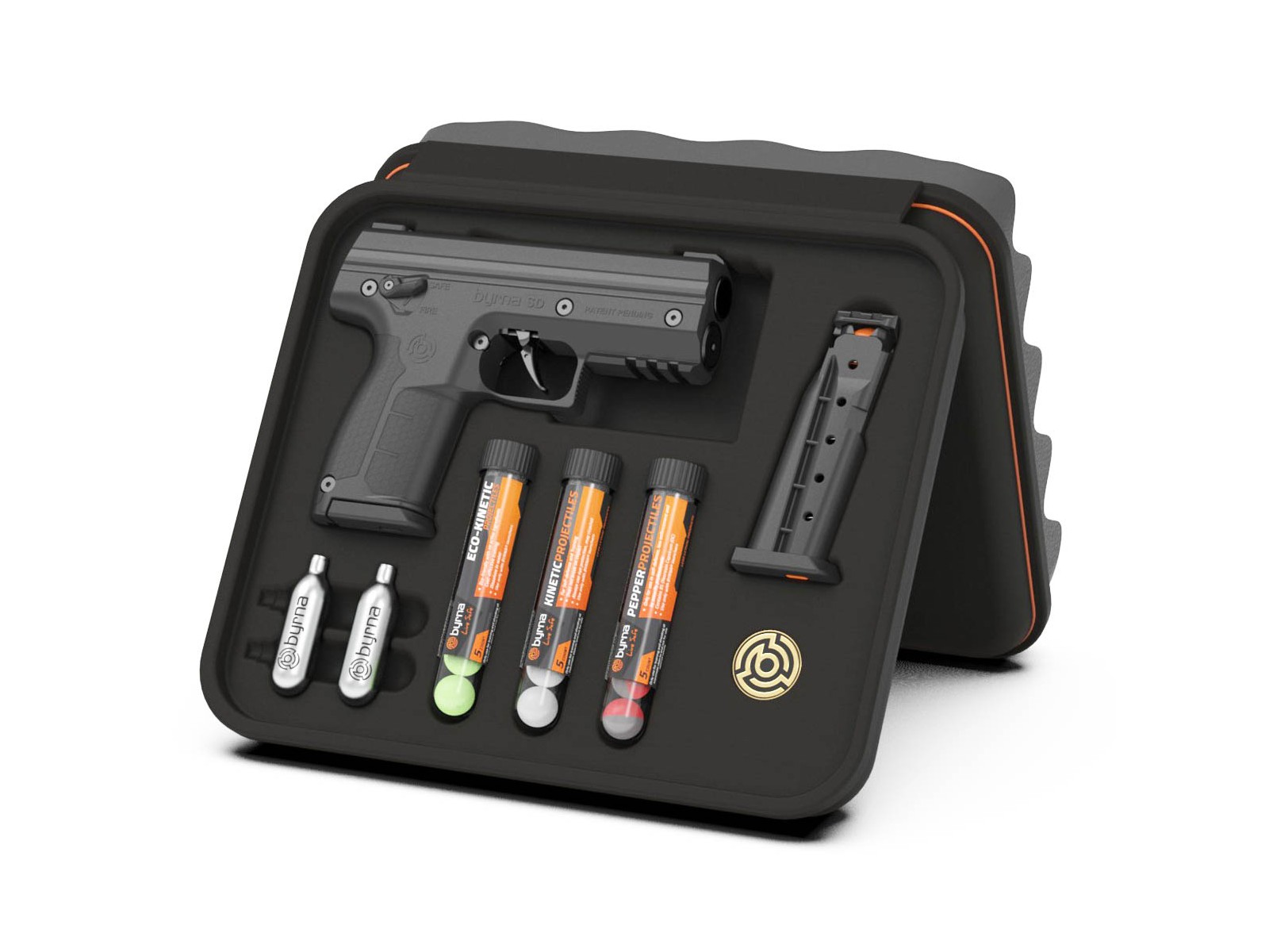 Pistol Pack - Byrna - SD Pepper Kit - Caliber .68 - Black