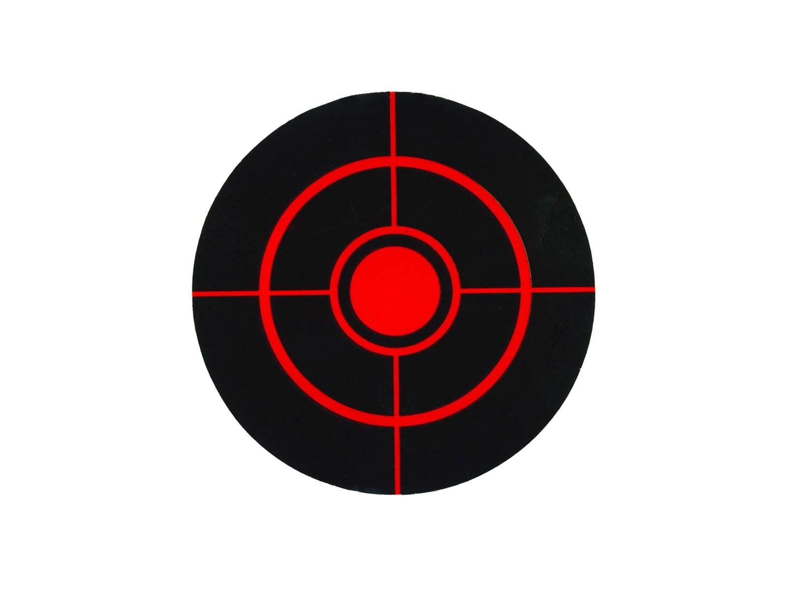 Red Reactive Target - Elite Airgun -  Diameter 7,5 cm (x100)