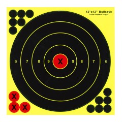 Yellow Reactive Target - Elite Airgun - Diameter 28 cm (x25)