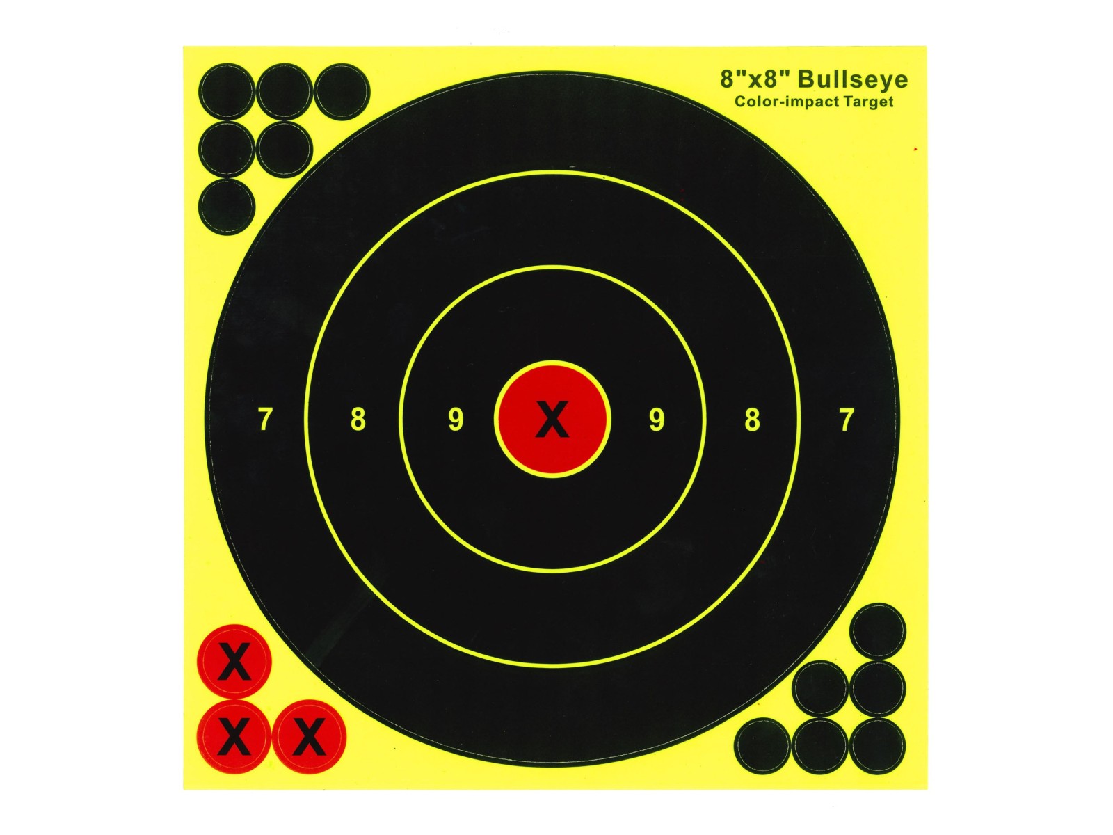 Yellow Reactive Target - Elite Airgun - Diameter 20 cm (x25)