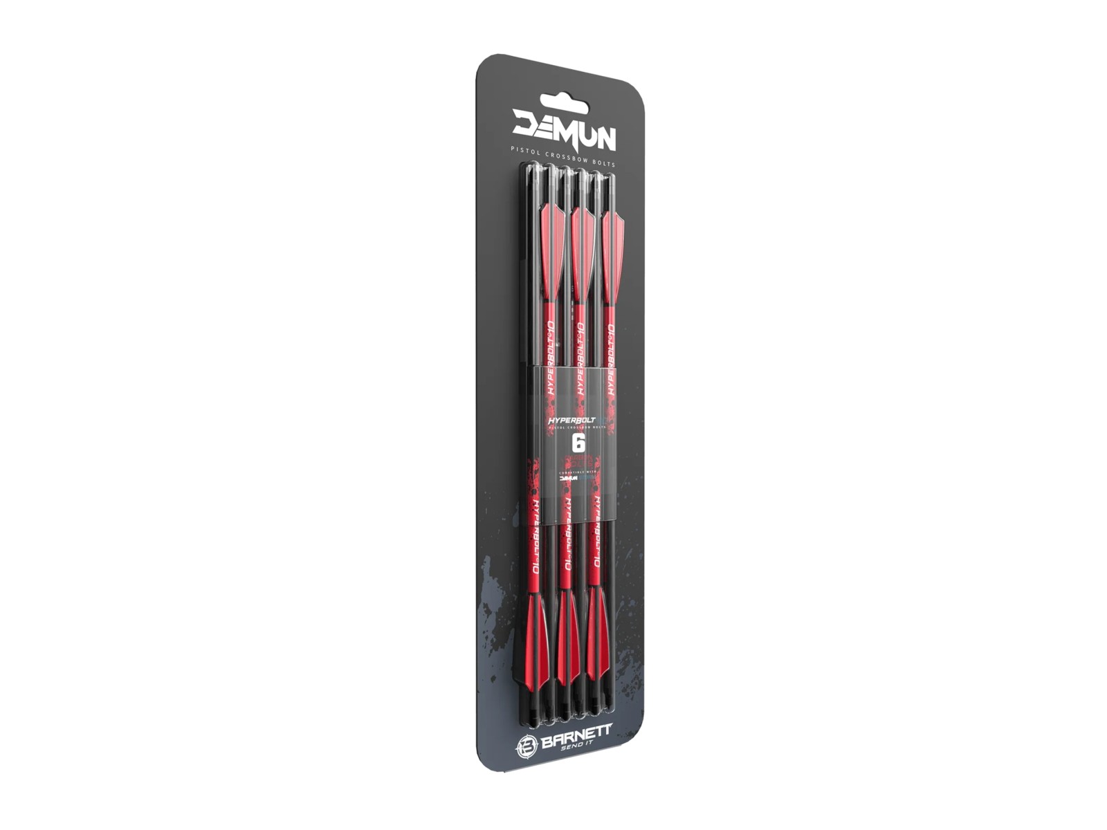 Flechas de carbono - Barnett - Hyperbolt C10 - 10\" (x6)