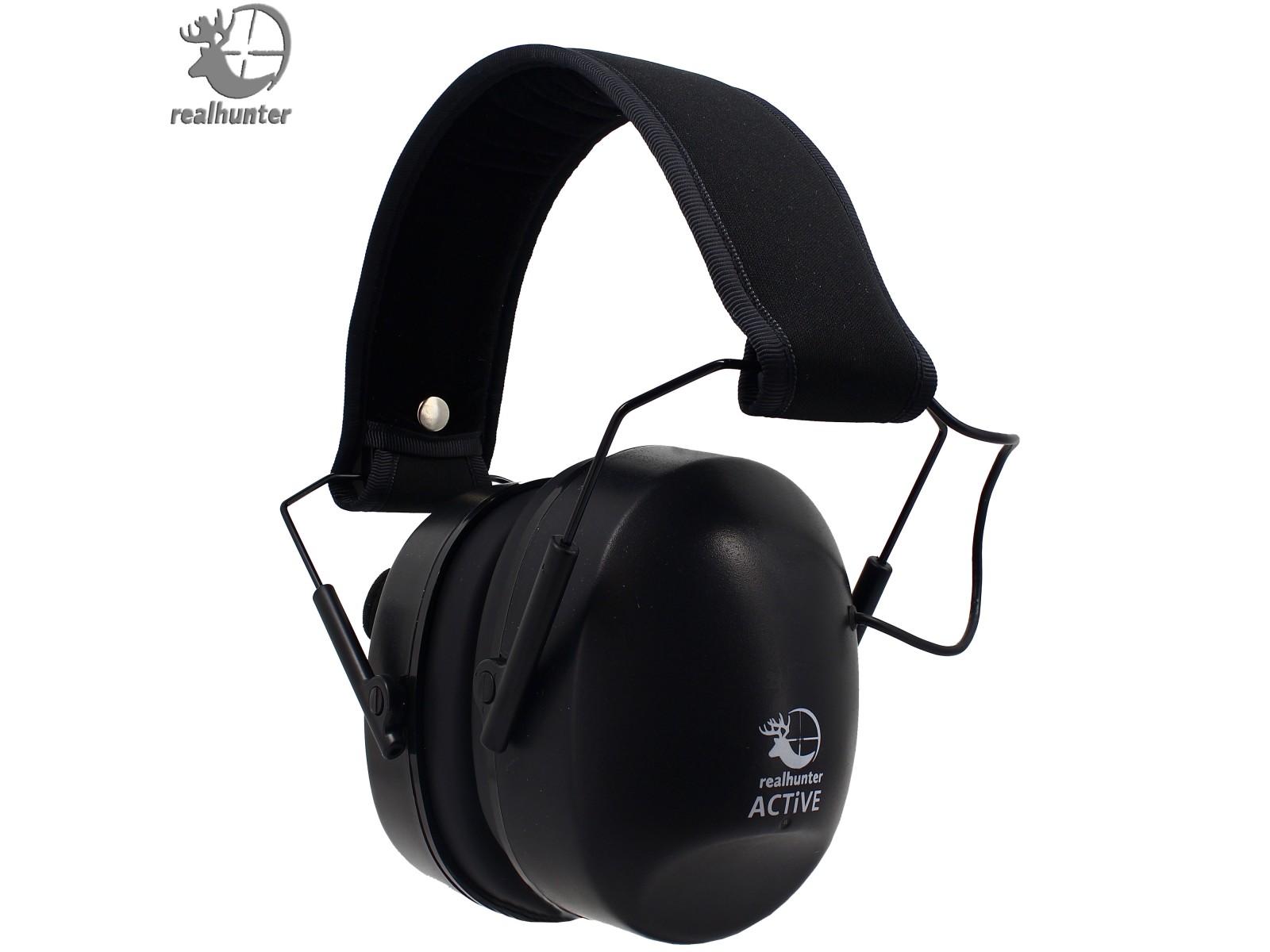 Casco Real Hunter active negro