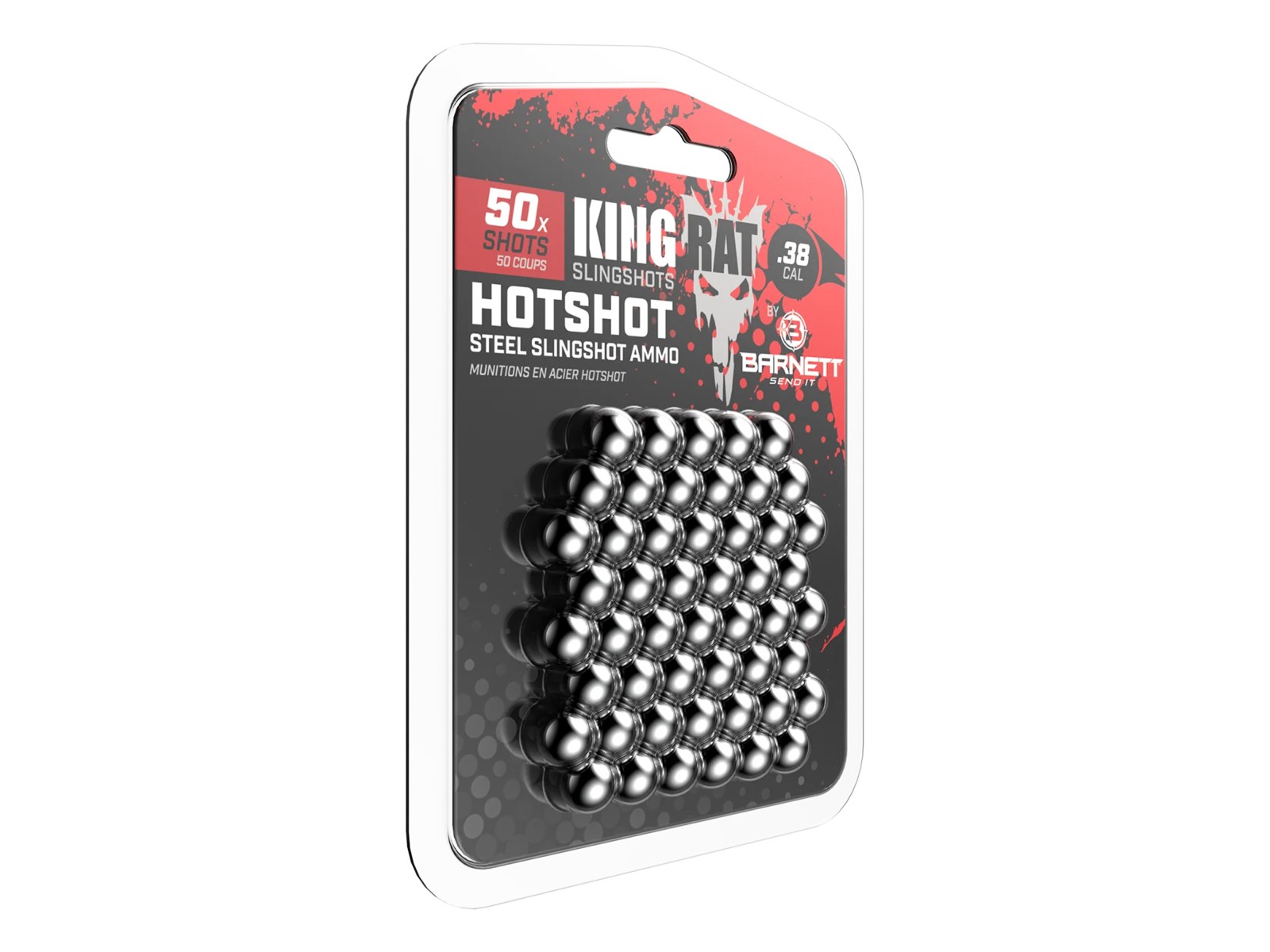 Bolas d'acier - Barnett - Hotshot - .38 (x50)