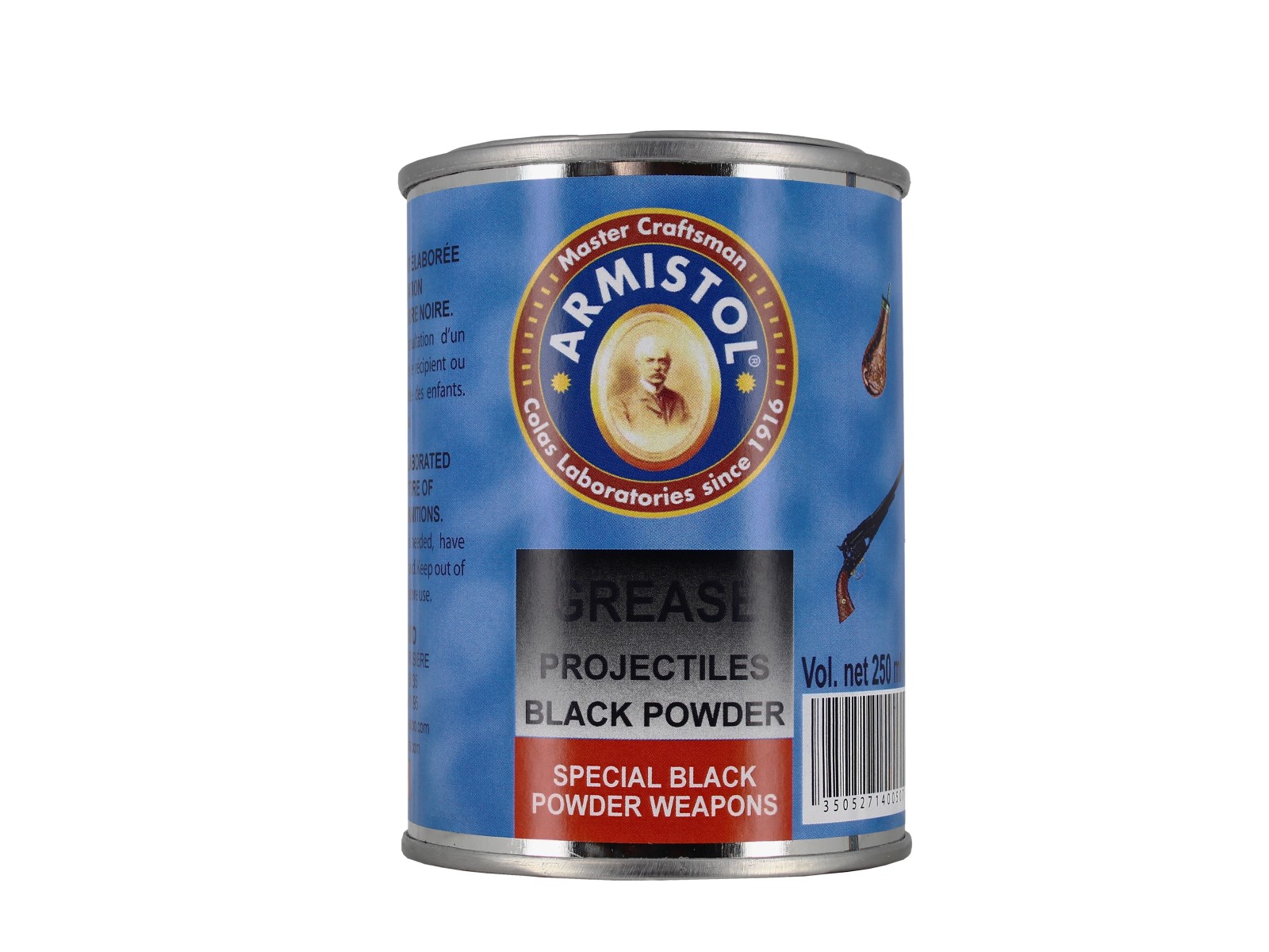 Black Powder Bullet Grease - Armistol - 250 ml