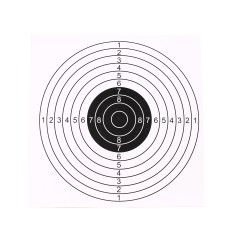 Targets - Elite Airgun - 14x14 cm (x100)