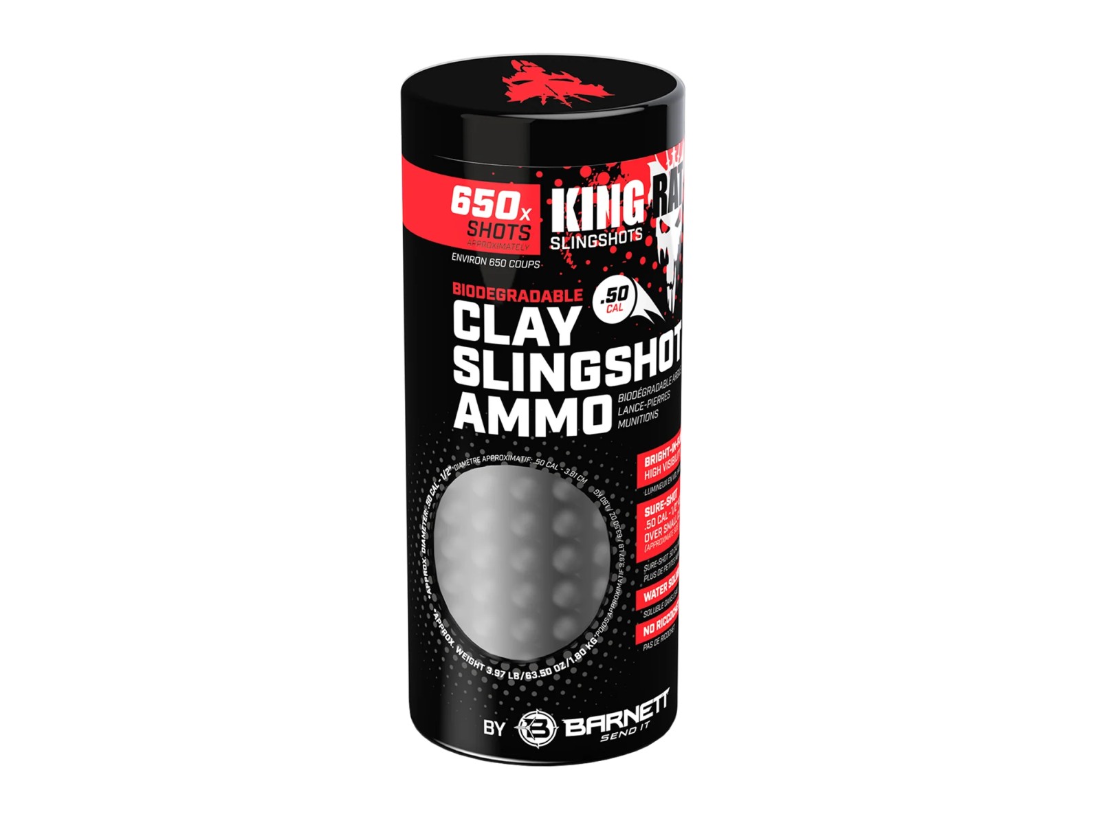 Clay Balls - Barnett - Cal .50 (x650)