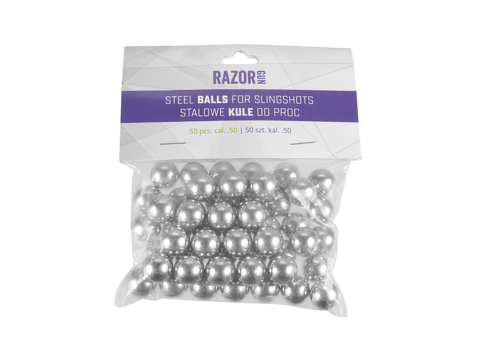 Bolas de acero - Razor Gun - .50 (x50)