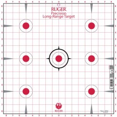 Diana - Ruger - Papel 7 zonas de precisión (x20)