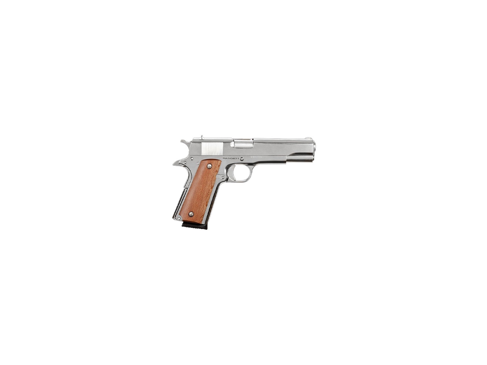 Pistola 1911 - Armscor - GI Standard FS - .45 ACP - Nickel