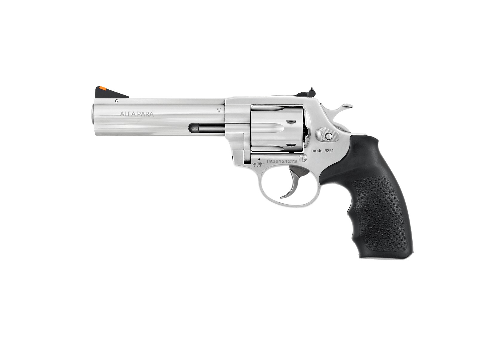 Revolver - Alfaproj - Model 9251 Chrome - 5\" - 9x19