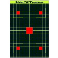 Reactive Shooting Targets - SplatterProTraget - GRB02 - 45x30cm (x10)