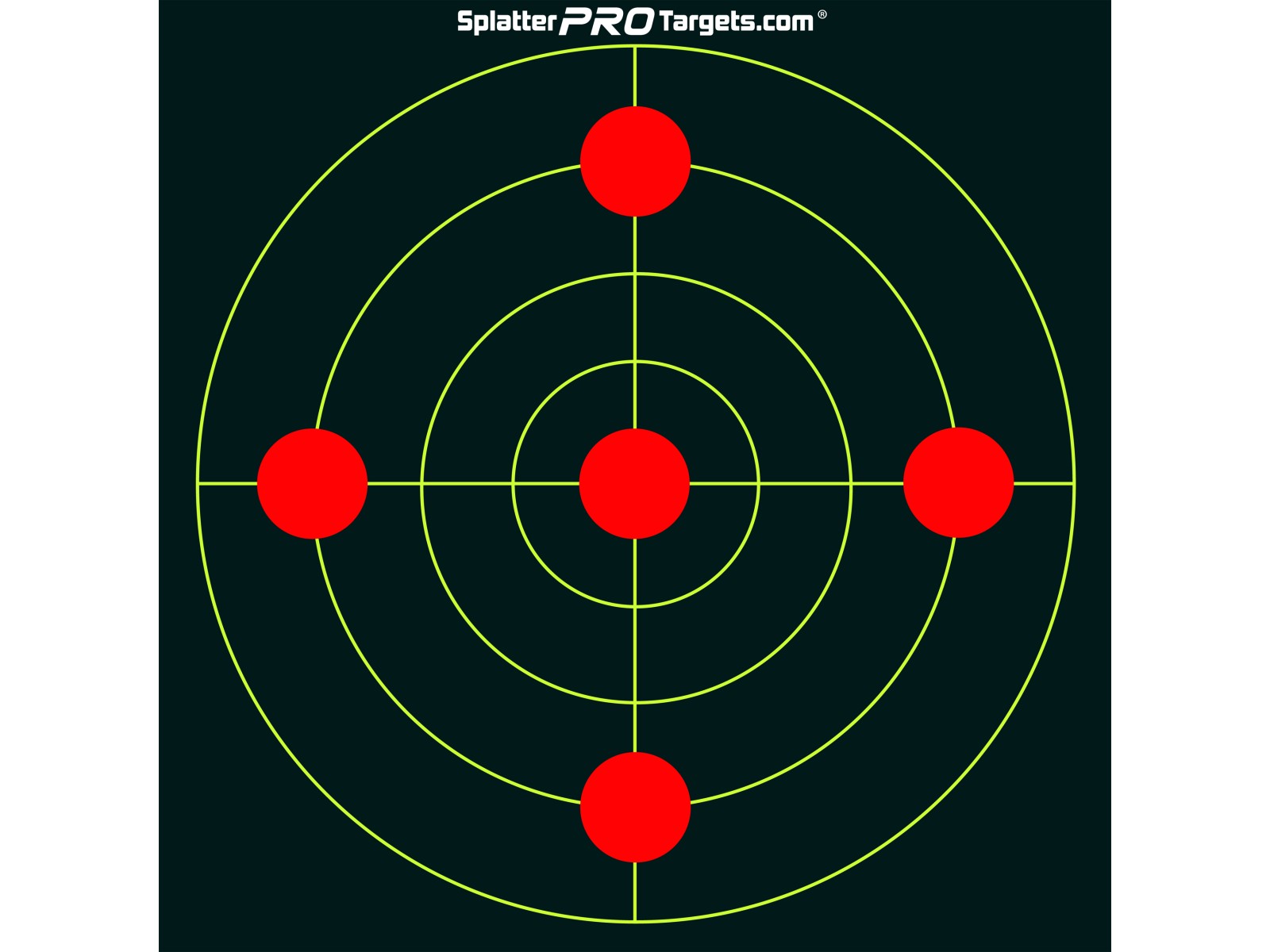 Reactive Shooting Targets - SplatterProTraget - GRB18 - 30x30cm (x10)