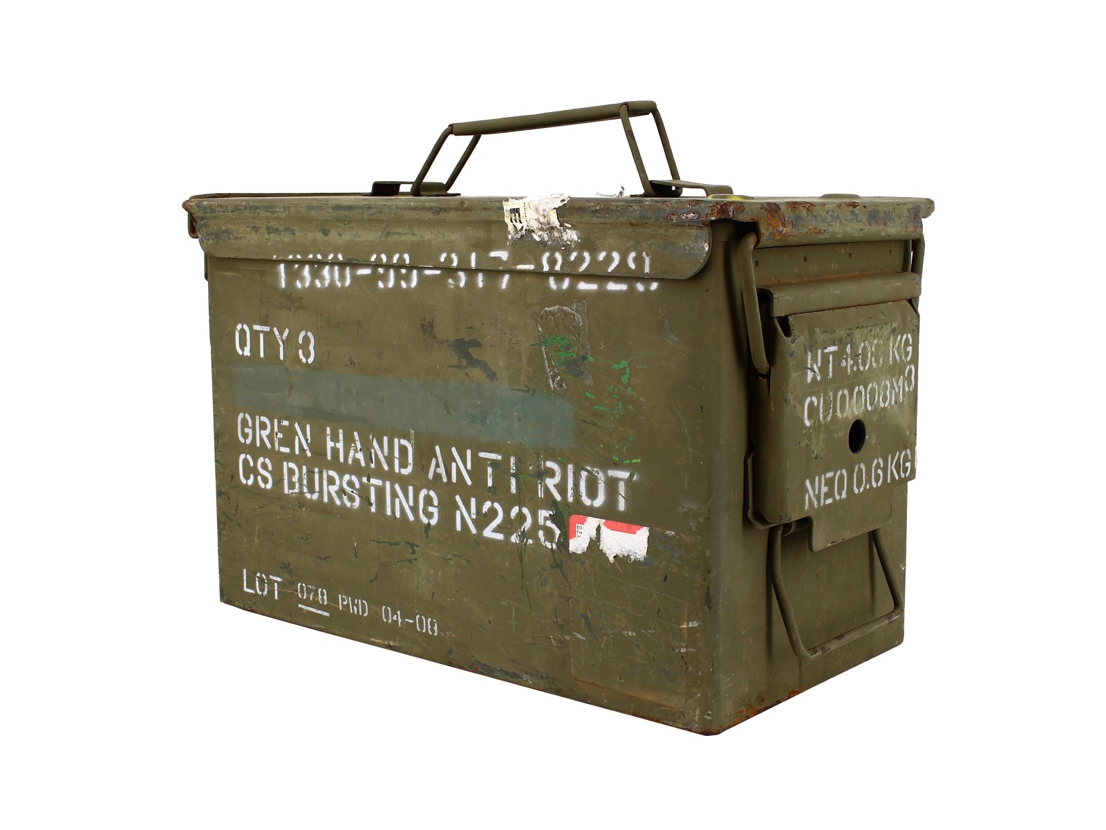 Ammo Box - Blackstorm Firearms - US en m&eacute;tal cal. .50 / 5.56, occasion