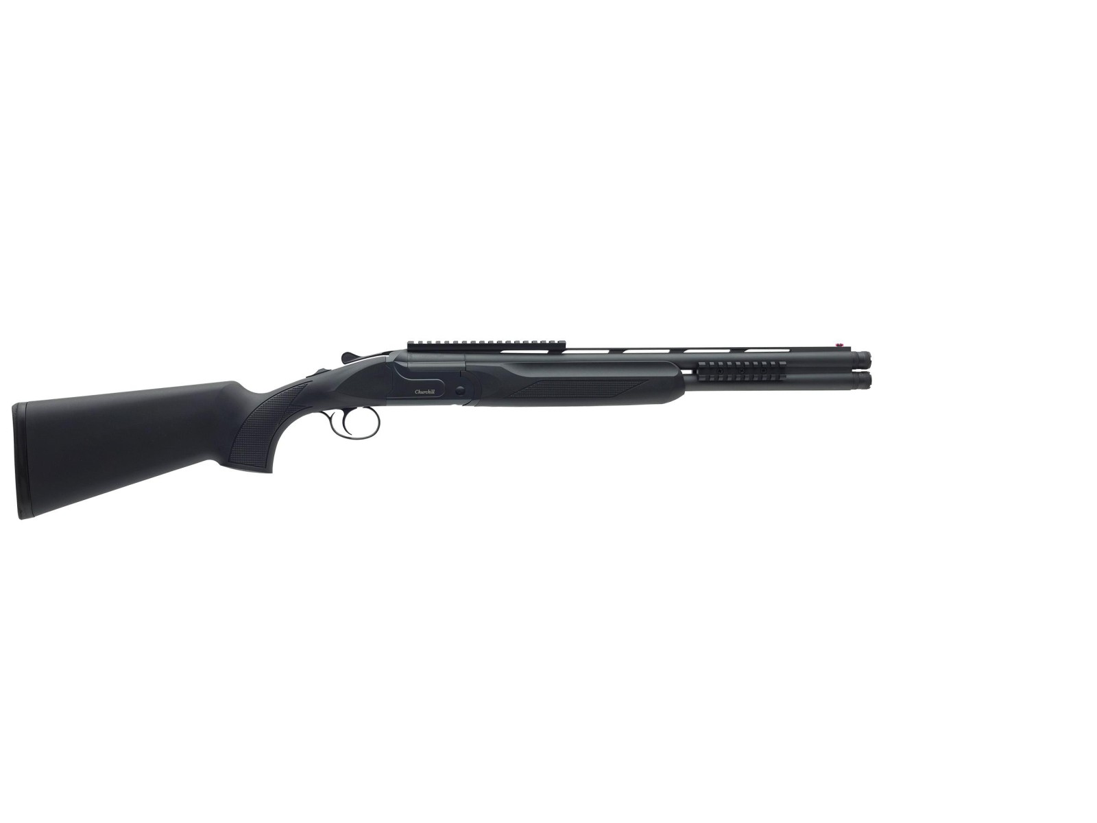 Over-Under Shotgun - Akkar - Churchill 206 HD - Black - 12/76