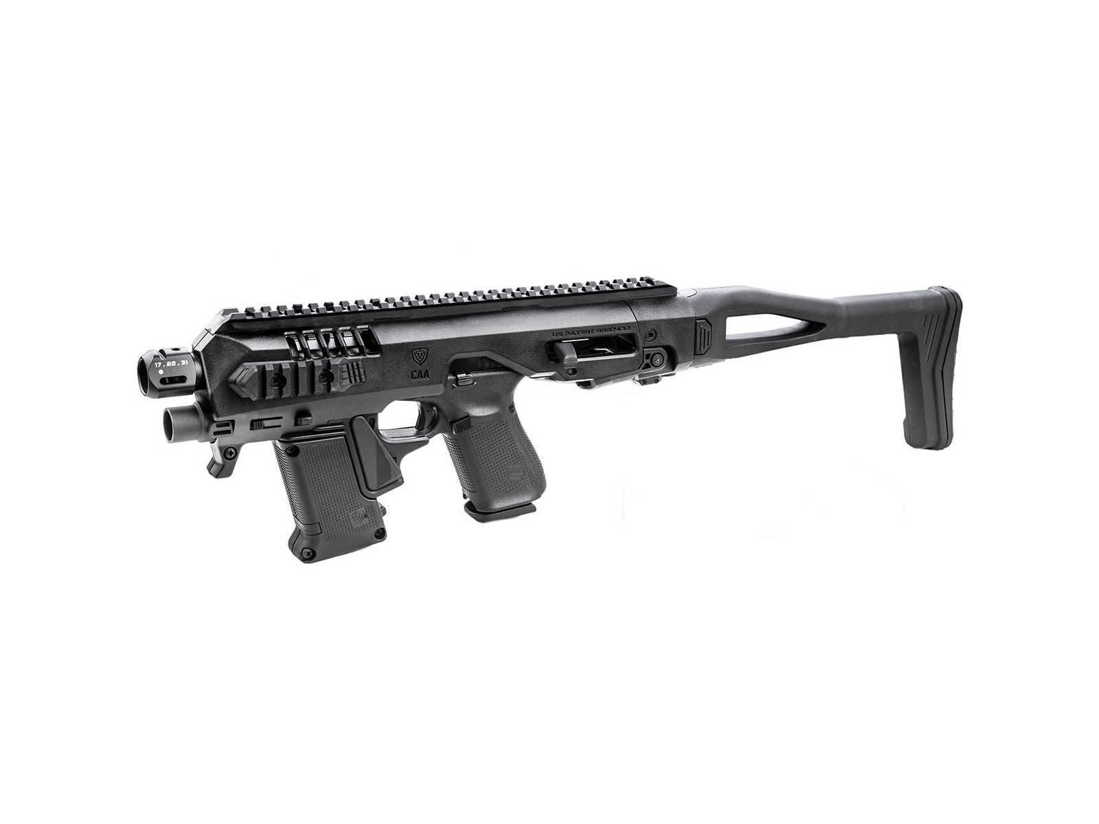 Chasis - CAA Tactical - Micro Roni Gen. 4x - Negro