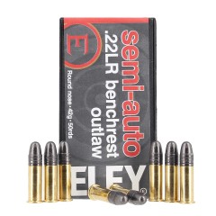 Cartridges - ELEY - Semi-auto benchrest outlaw - 22LR (x50)